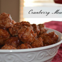 Cranberry Meatballs {in the crock pot}