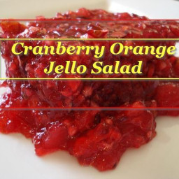 Cranberry Orange Jello Salad
