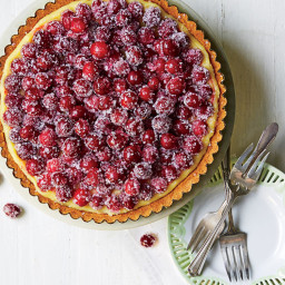Cranberry-Orange Tart with Browned Butter Crust