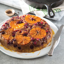 Cranberry-Orange Upside Down Cake