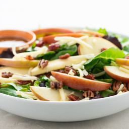 Cranberry, Pecan, and Apple Saladno cooking required and 5 minute prep