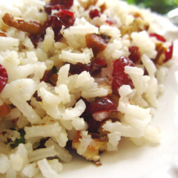 Cranberry Pecan Rice Pilaf