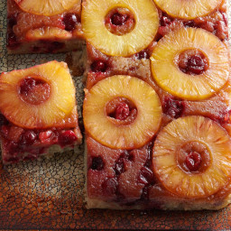 Cranberry Pineapple Upside-Down Cake Recipe