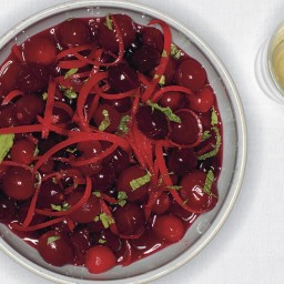 Cranberry Relish with Grapefruit and Mint