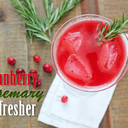 Cranberry Rosemary Refresher