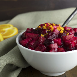 Cranberry Sauce with Apples and Ginger (Paleo, AIP, GAPS)
