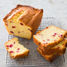 Cranberry-Sour Cream Pound Cake