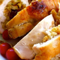 Cranberry Stuffed Turkey Breasts Recipe