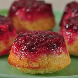 Cranberry Upside Down  Muffins Recipe and Video