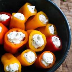 Cream Cheese bell peppers