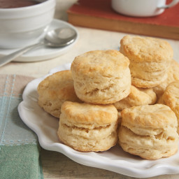 Cream Cheese Biscuits and Chocolate Gravy