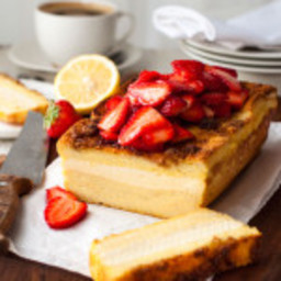 Cream Cheese Filled French Toast Loaf