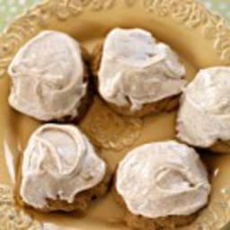 Cream Cheese-N-Spice Frosted Pumpkin Cookies