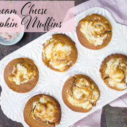 Cream Cheese Pumpkin Muffins