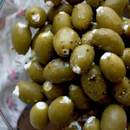 Cream Cheese Stuffed Olives • Happy Kitchen