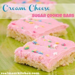 Cream Cheese Sugar Cookie Bars