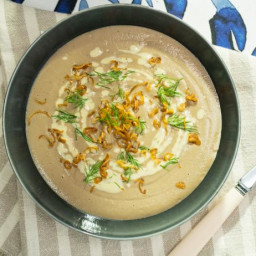 Cream-less Mushroom Soup