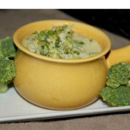 Cream of Broccoli and Cauliflower Soup Recipe