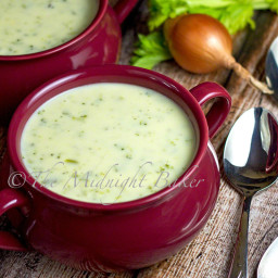 Cream of Broccoli Cheddar Soup