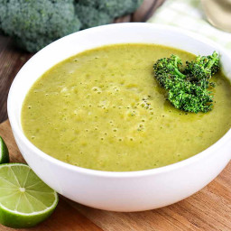 “Cream” of Broccoli Soup