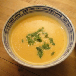 Cream of Carrot with Ginger Soup Recipe | Cook the Book