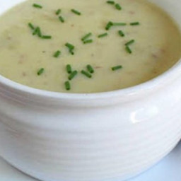 Cream of Green Garlic and Potato Soup Recipe