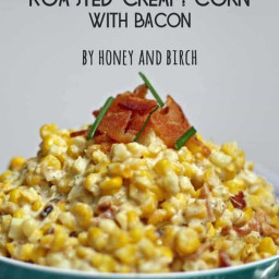 Creamed Corn with Bacon » The Thirsty Feast
