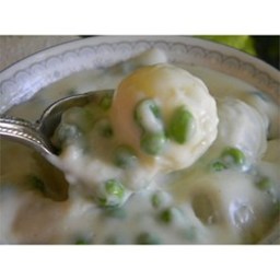 Creamed Peas and Onions