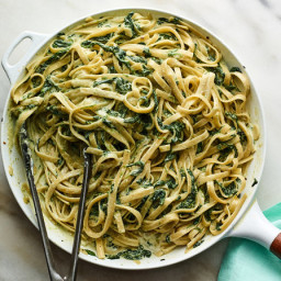 Creamed Spinach Pasta