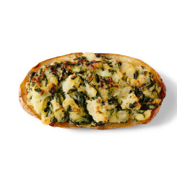 Creamed Spinach Twice-Baked Potatoes