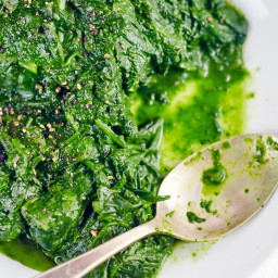 Creamless Creamed Spinach