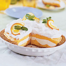Creamsicle Ice Cream Pie