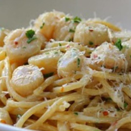 Creamy Bay Scallop Spaghetti Recipe