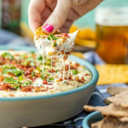 Creamy, Boozy Bacon and Beer Cheese Dip Is Your New Favorite Tailgating Foo