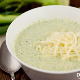 Creamy Broccoli Soup with Cheese Recipe