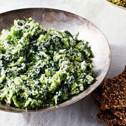 Creamy Broccoli-Spinach Dip