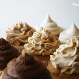 Creamy Brown Sugar Buttercream Frosting (or three frostings..actually)