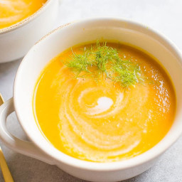 Creamy Carrot and Ginger Soup (Dairy-Free)