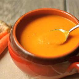 Creamy Carrot and Ginger Soup (Dairy-Free)