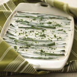 Creamy Chavrie Green Beans