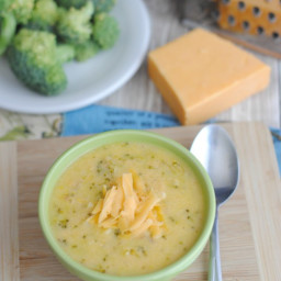 Creamy Cheesy Broccoli Soup