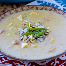 Creamy Chicken Curry Soup #SouperJanuary
