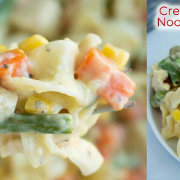 Creamy Chicken Noodle Casserole is Quick and Easy!