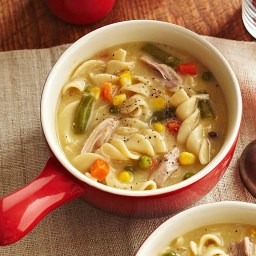 Creamy Chicken Noodle Soup  Recipe