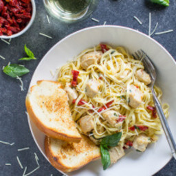 Creamy Chicken Pasta with Sun-Dried Tomatoes