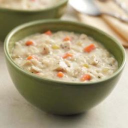 Creamy Chicken Rice Soup Recipe