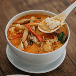 Creamy Coconut and Crab Soup