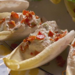 Creamy Crab and Bacon Endive Boats
