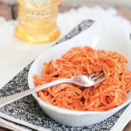 Creamy Crock Pot Spaghetti