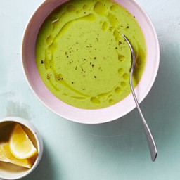 Creamy Ginger-Asparagus Soup